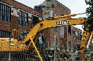 John Campbell Public School on Tecumseh Rd. is undergoing a massive $10.4 million dollar interior renovation. The school, originally built in the late 1920s, has been completely demolished from the inside  up to its exterior walls.